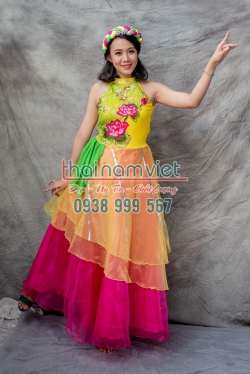 Váy Múa Sen 047 Váy Múa Sen 047