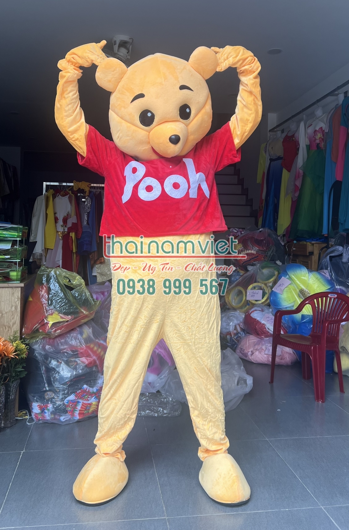 Mascot Gấu Pooh