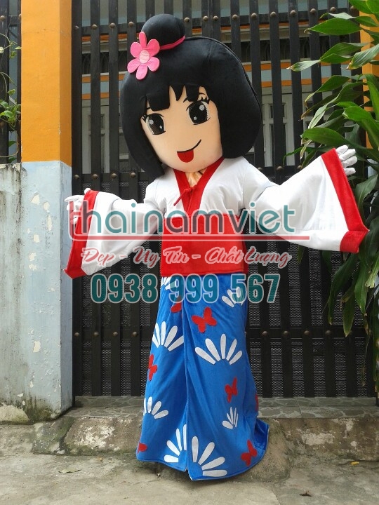 Mascot Người Nữ Nhật