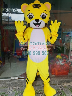 Mascot Cọp Vàng