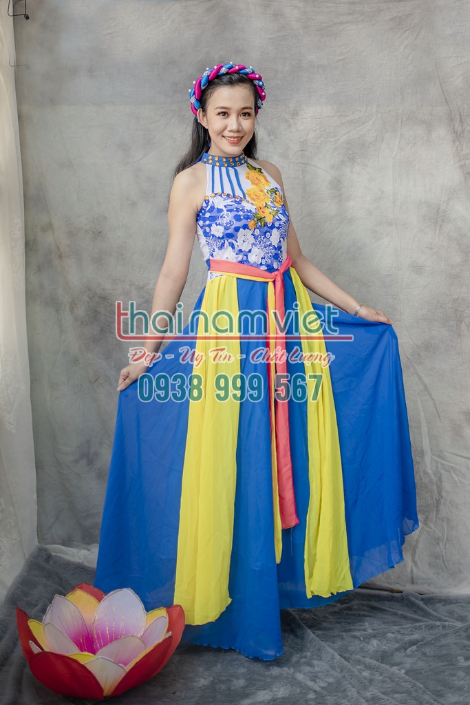 Chuyên cho thuê váy múa sen, quạt giá rẻ nhất Mới 100%, giá: 70.000đ, gọi:  0906 657 246, Quận Gò Vấp - Hồ Chí Minh, id-8ea00b00